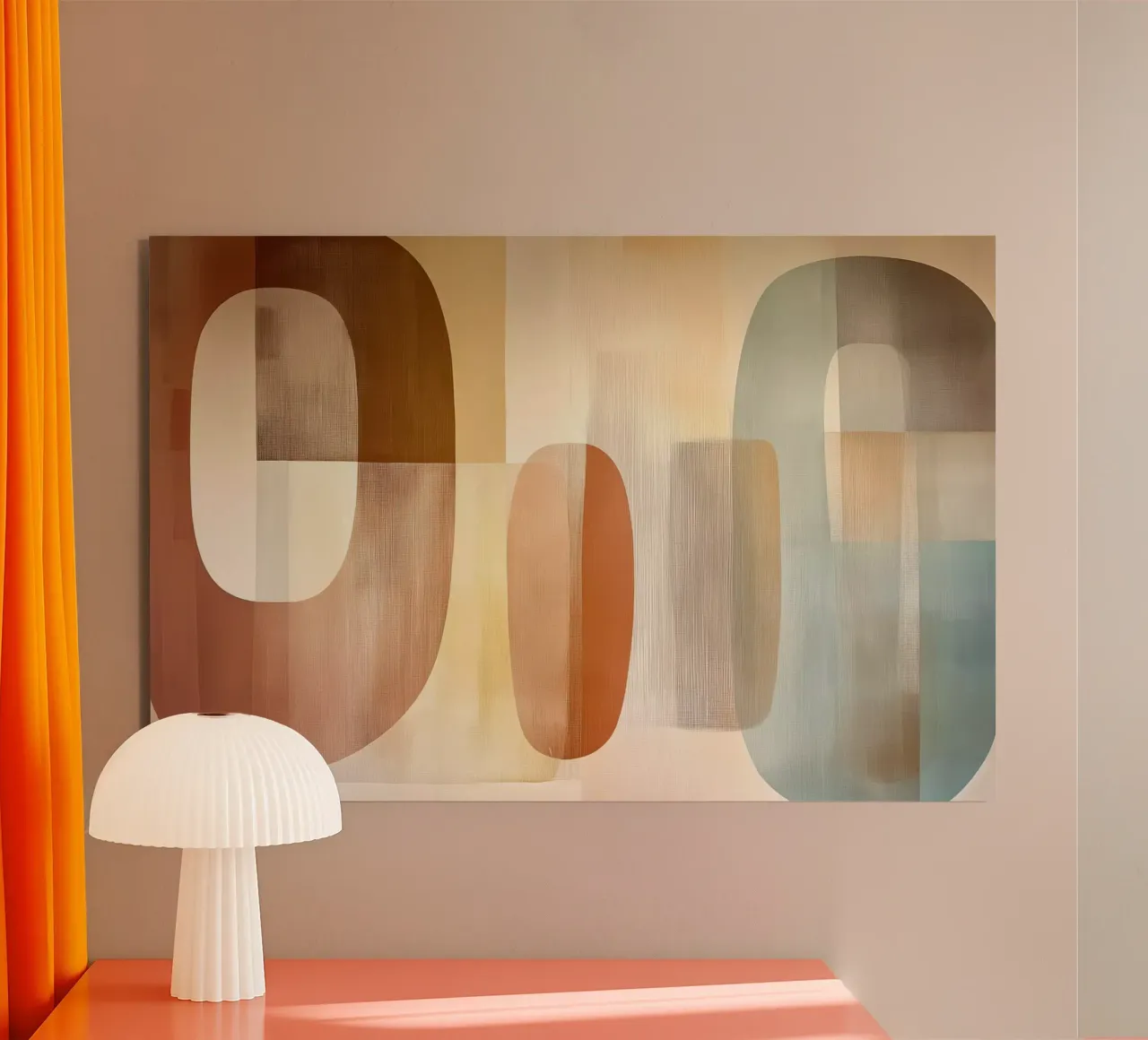Abstract boho alluminio dibond da Imagine