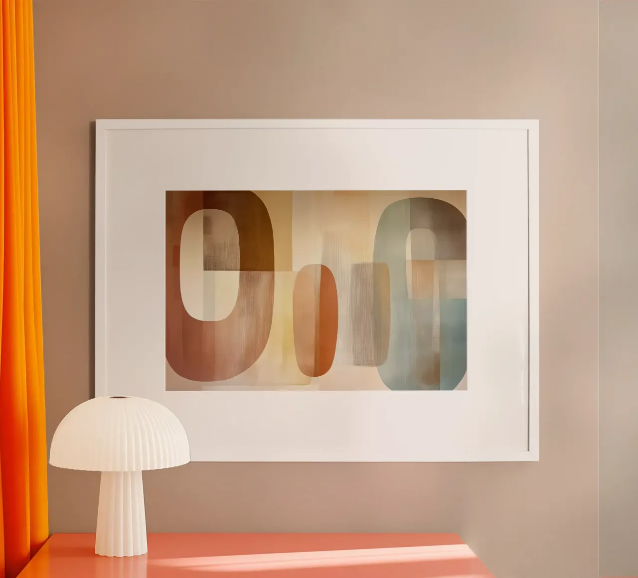 Abstract boho poster da Imagine