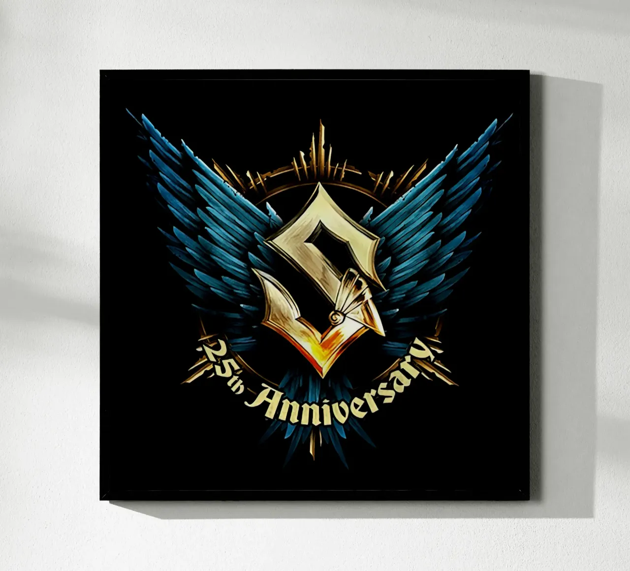 Blue Wings Anniversary - sabbaton poster da andrea boceli