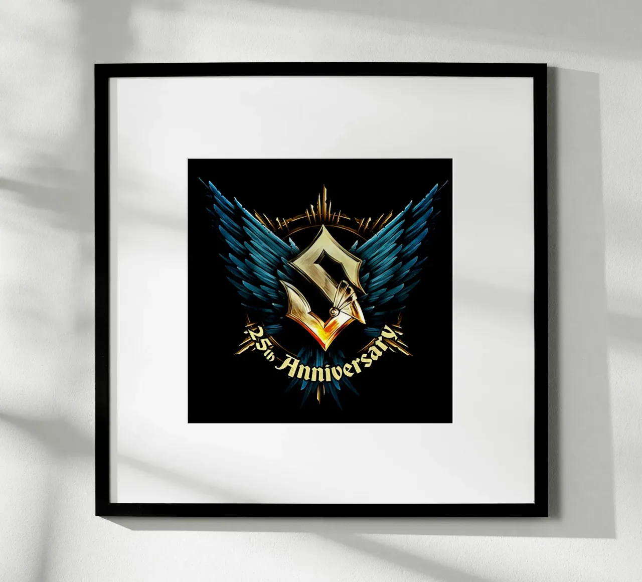 Blue Wings Anniversary - sabbaton poster da andrea boceli