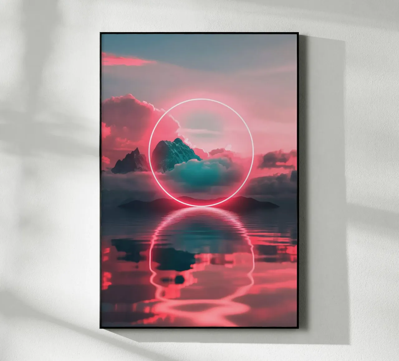 Red circle plexiglass da LeDieg