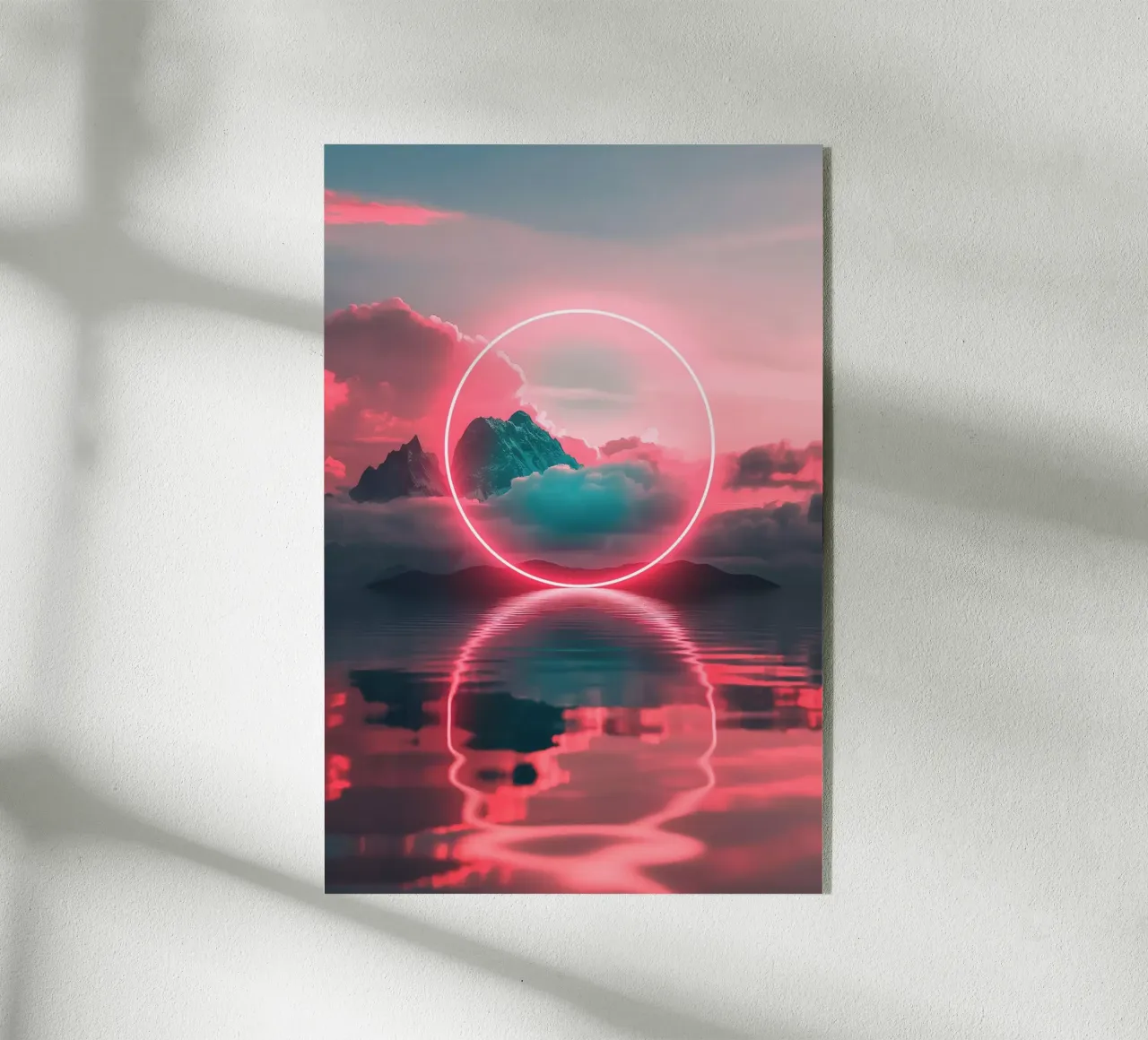 Red circle plexiglass da LeDieg