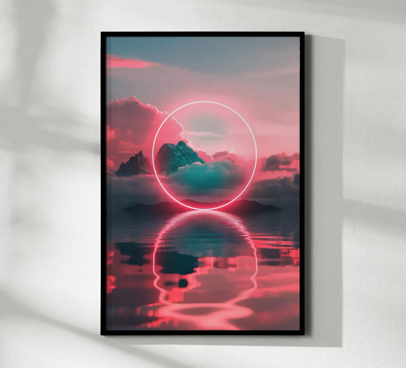 Red circle poster de LeDieg
