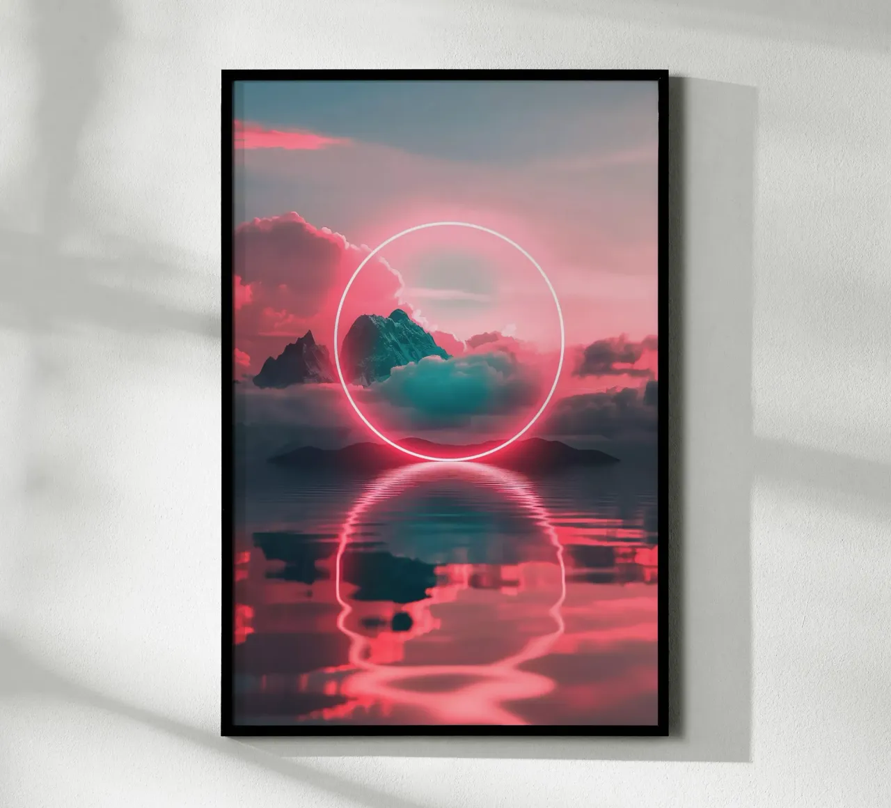 Red circle poster da LeDieg