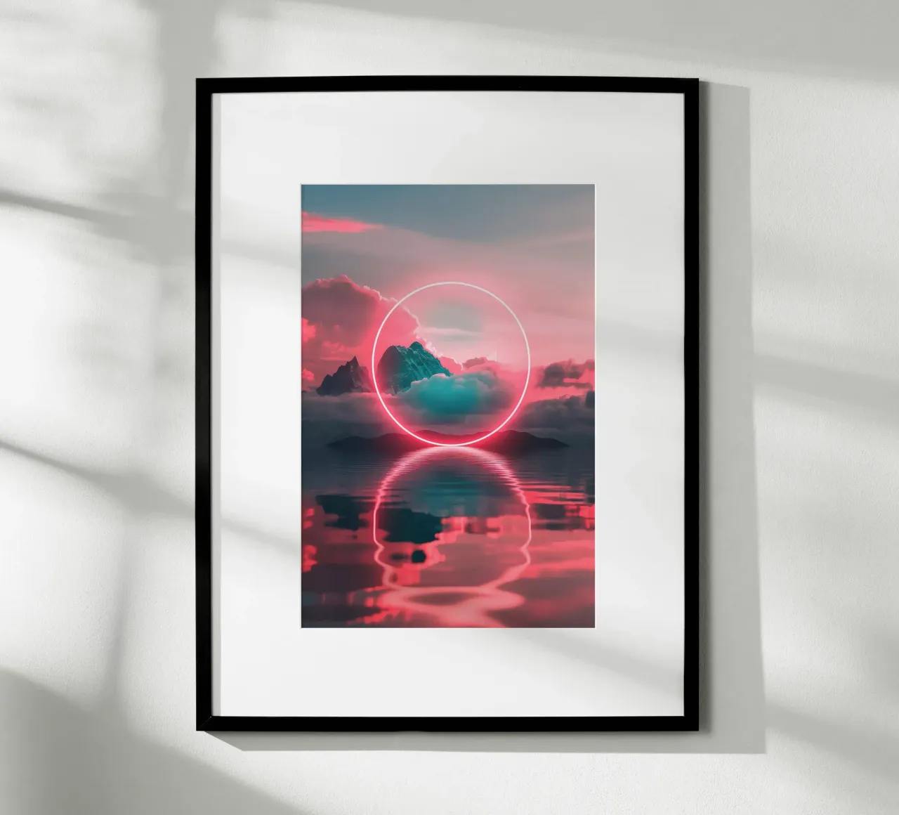 Red circle poster da LeDieg