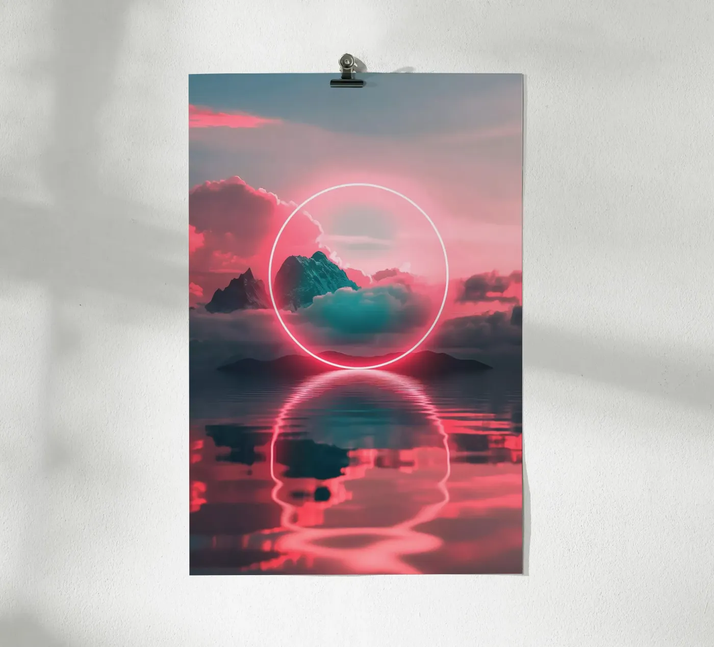 Red circle poster de LeDieg