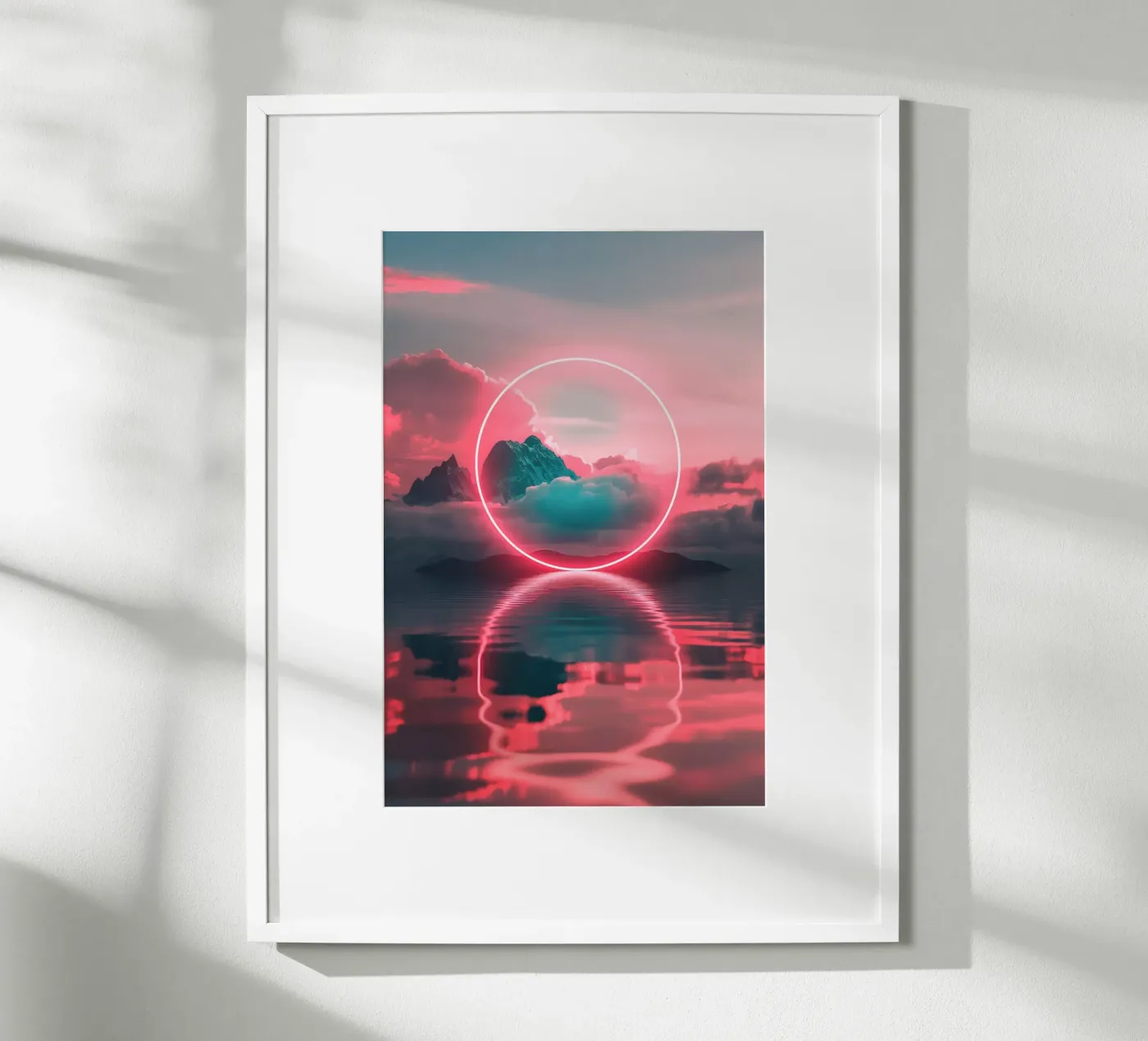 Red circle poster de LeDieg