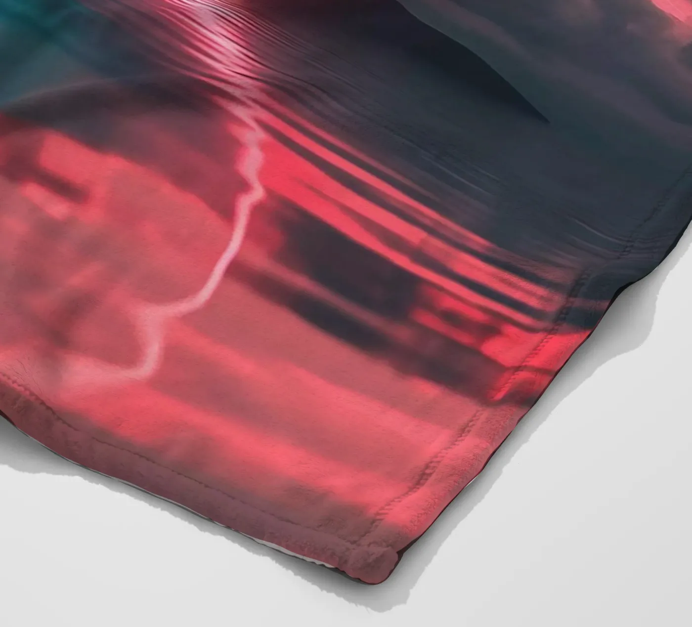 Red circle Fleecedecke von LeDieg