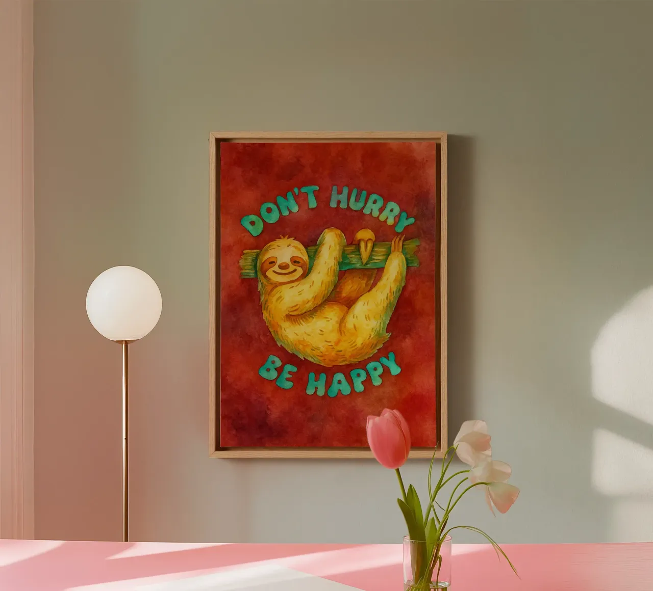 kwaak niet tegen mij grappige kikker canvas met Baklijst van limous