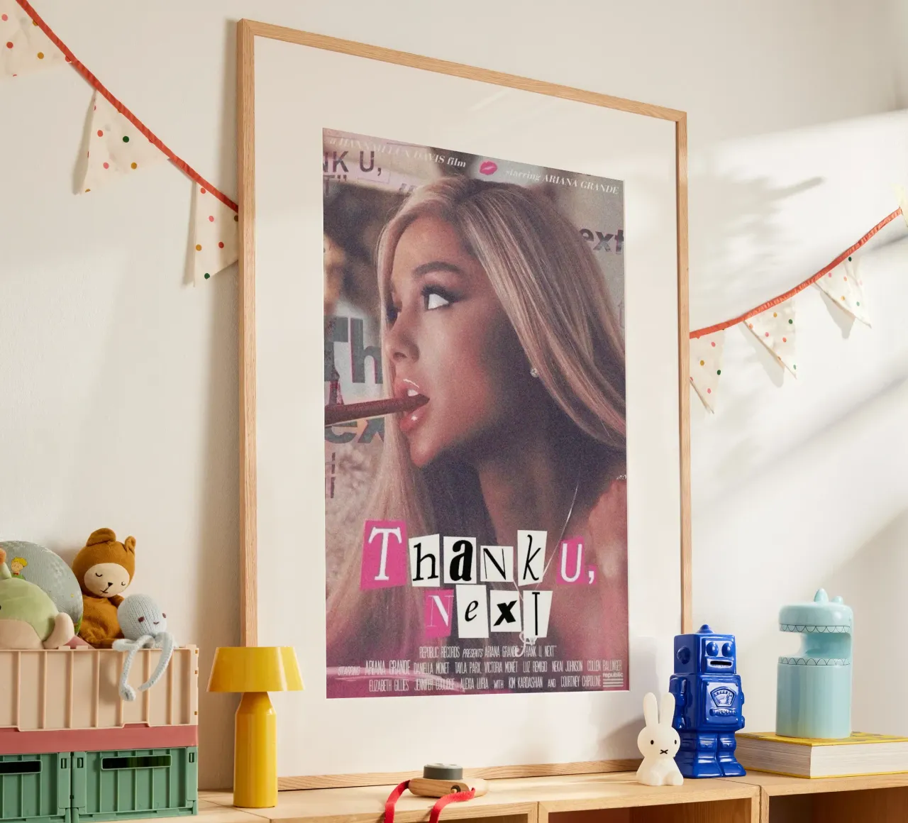 Il tour Grande Experience poster con telaio in legno da hornosofhappy