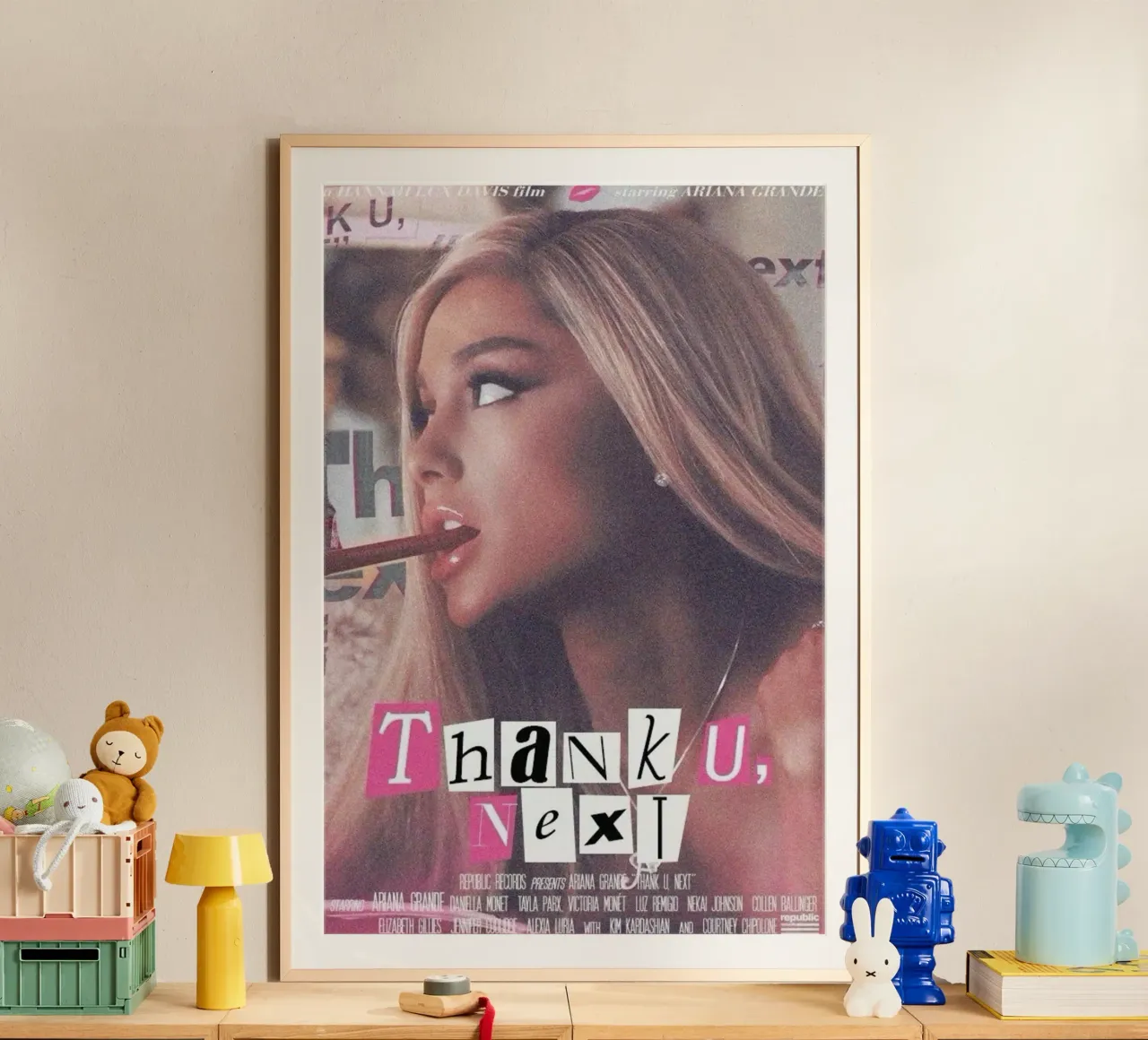 Il tour Grande Experience poster con telaio in legno da hornosofhappy