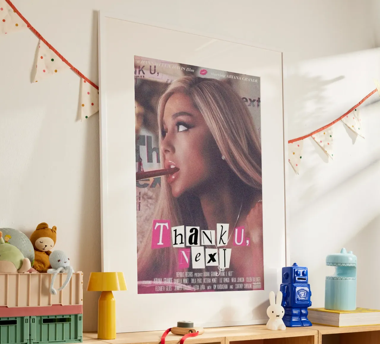 Il tour Grande Experience poster con telaio in legno da hornosofhappy