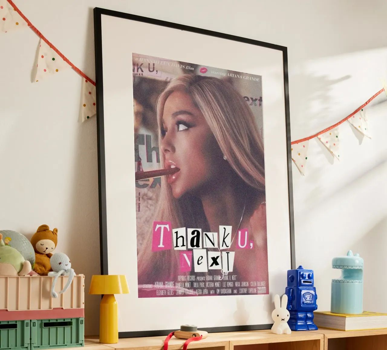 Il tour Grande Experience poster con telaio in legno da hornosofhappy