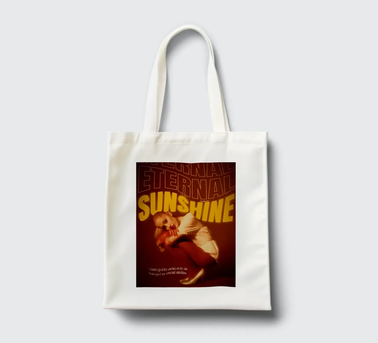 Stasera non ci sono più lacrime borsa in juta da hornosofhappy