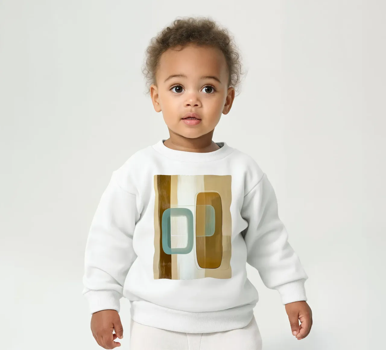 Abstract boho baby sweatshirt by Imagine