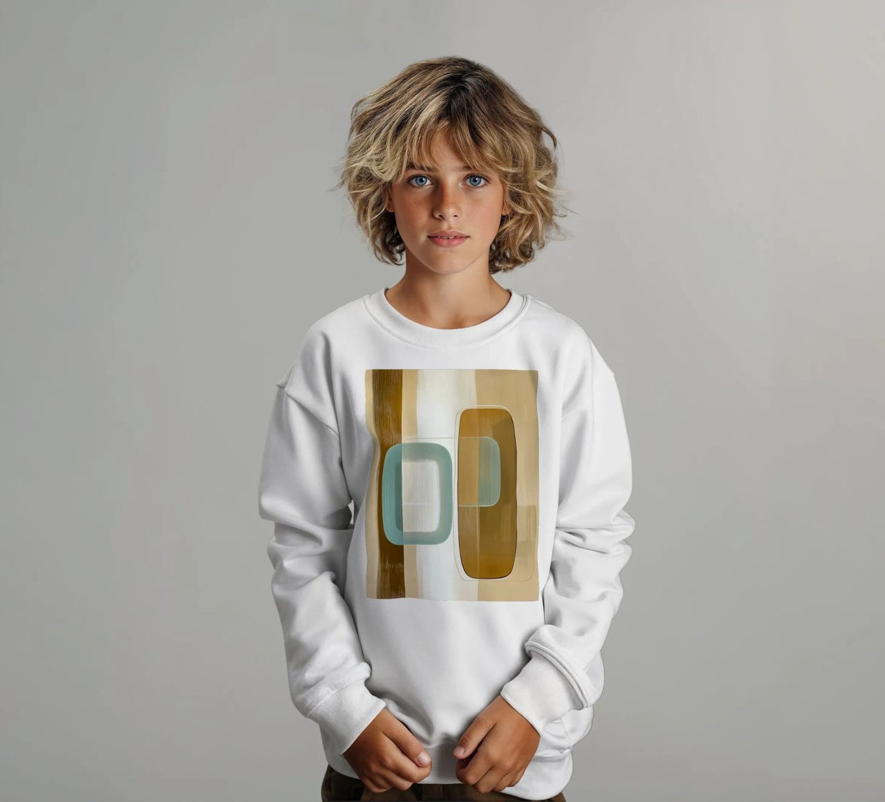 Abstract boho felpa bambino da Imagine