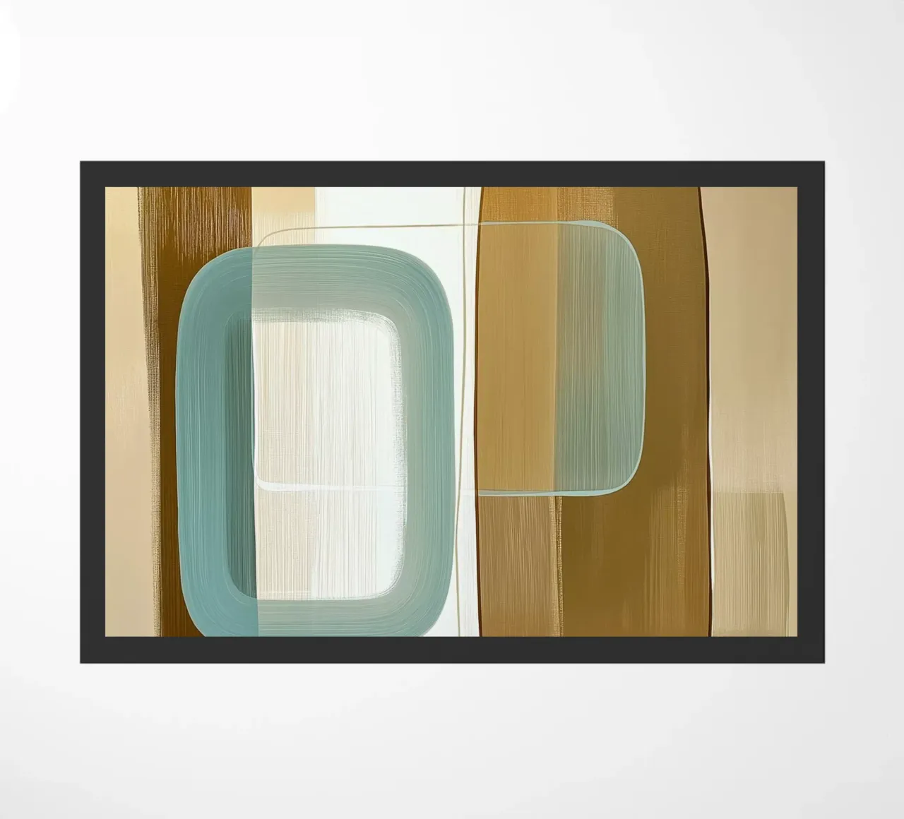 Abstract boho Fußmatte von Imagine