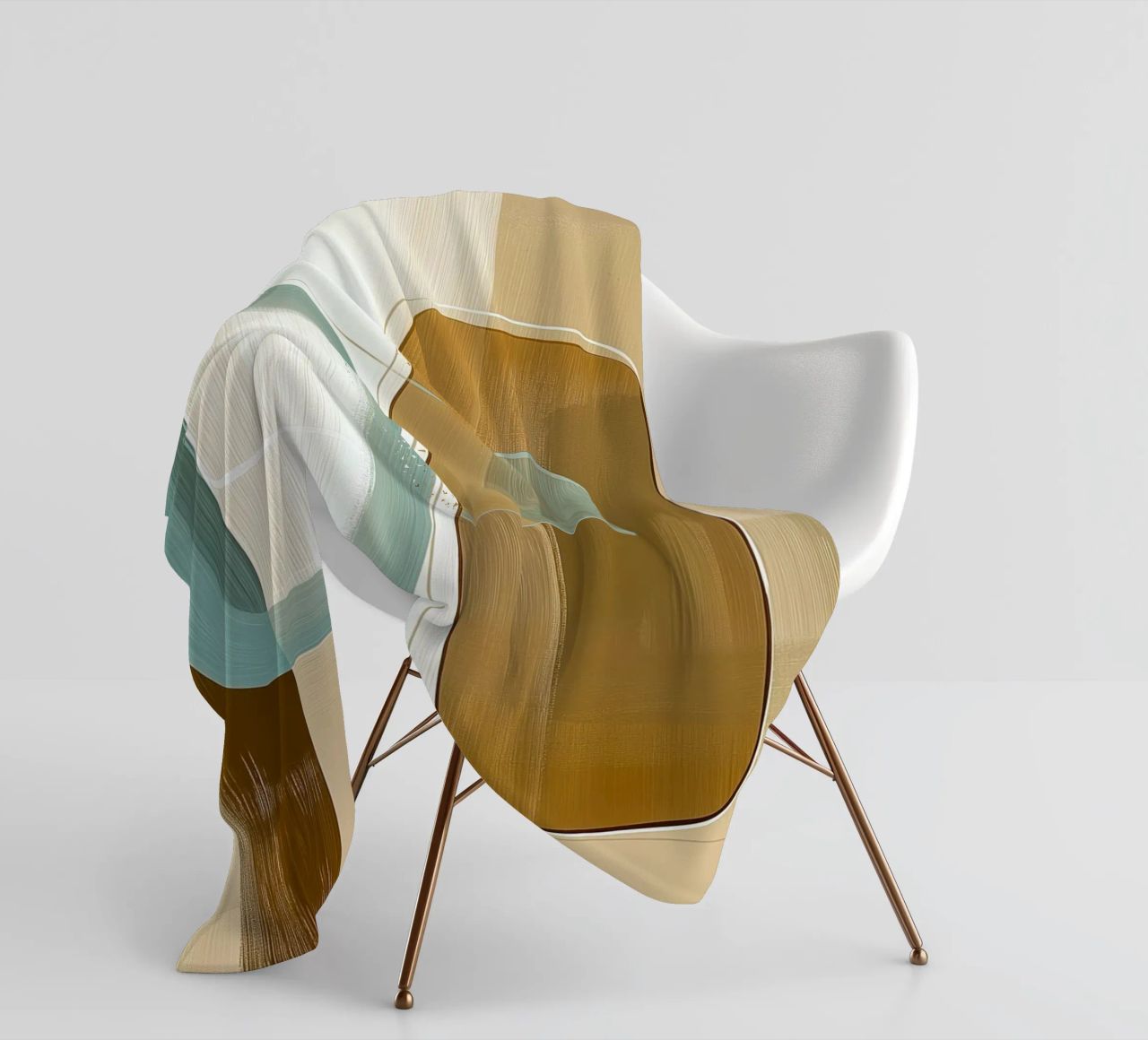 Abstract boho coperta in pile da Imagine