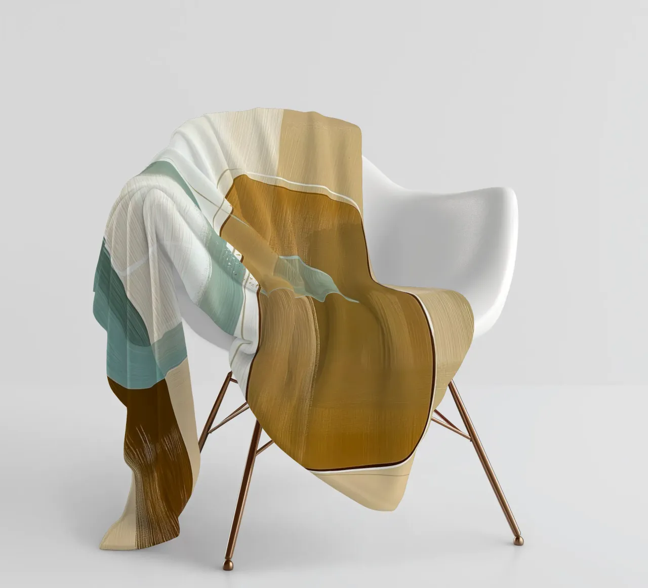Abstract boho coperta in pile da Imagine