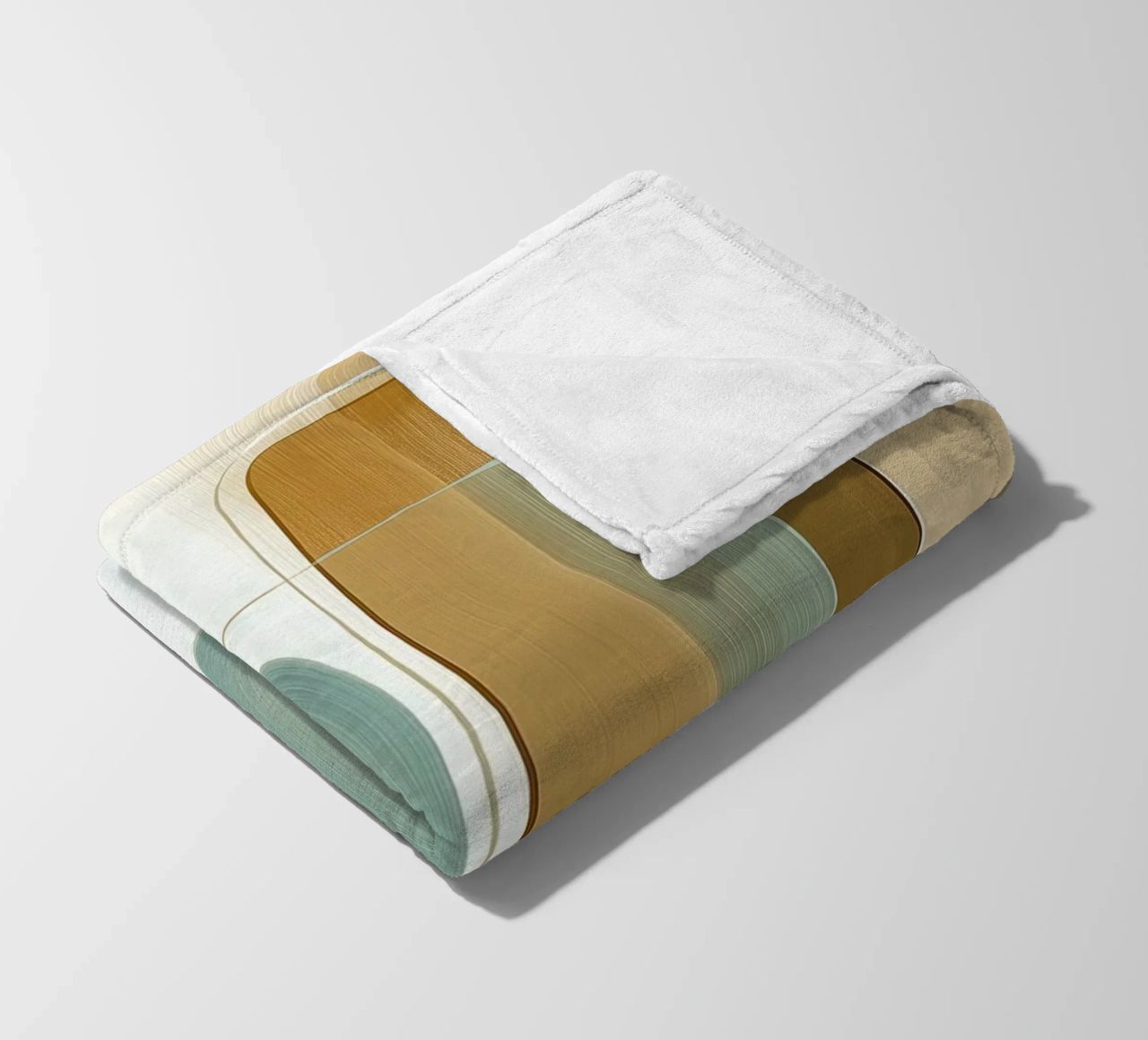 Abstract boho coperta in pile da Imagine