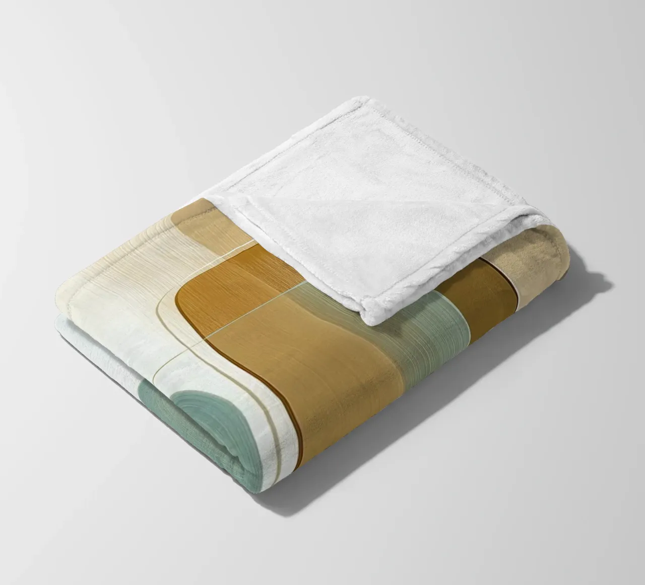 Abstract boho coperta in pile da Imagine