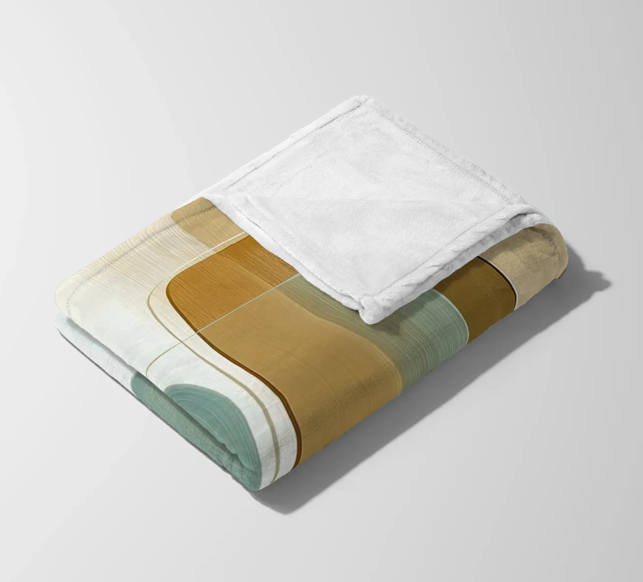 Abstract boho coperta in pile da Imagine