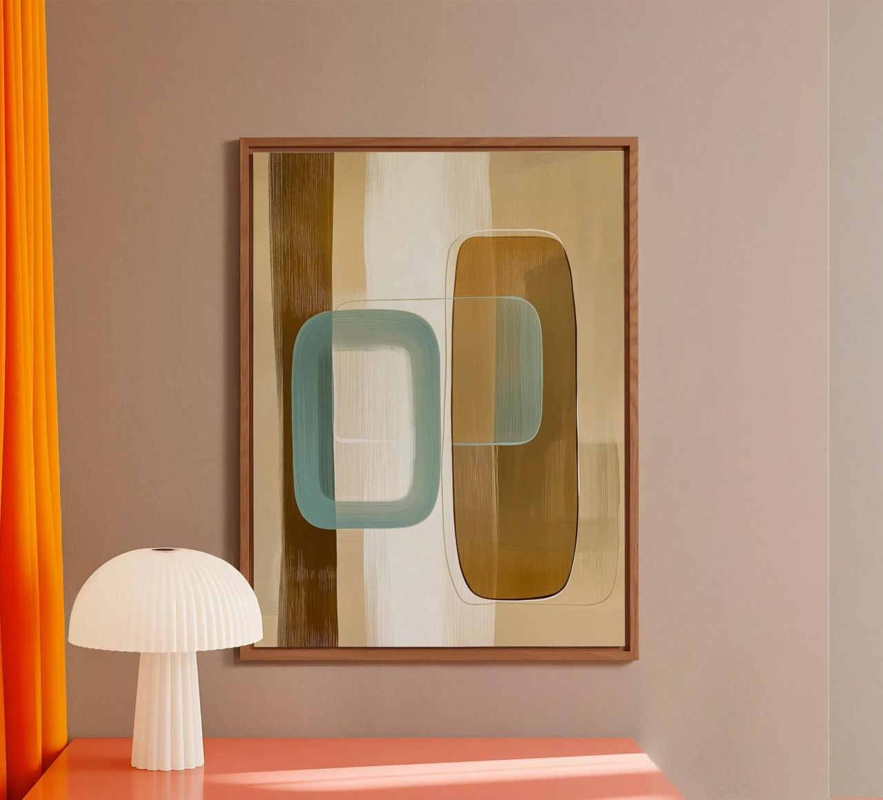 Abstract boho alluminio dibond da Imagine