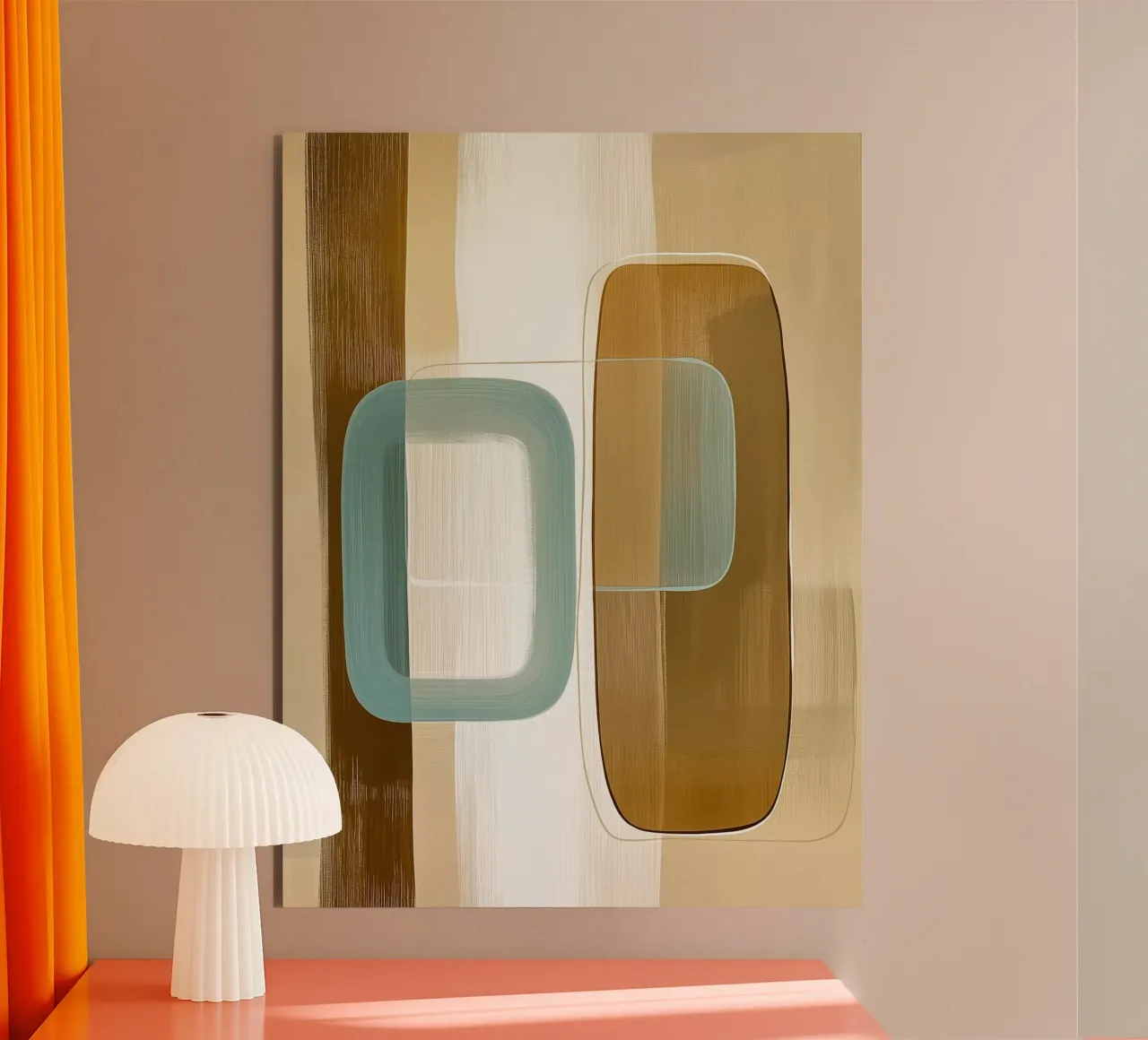 Abstract boho alluminio dibond da Imagine