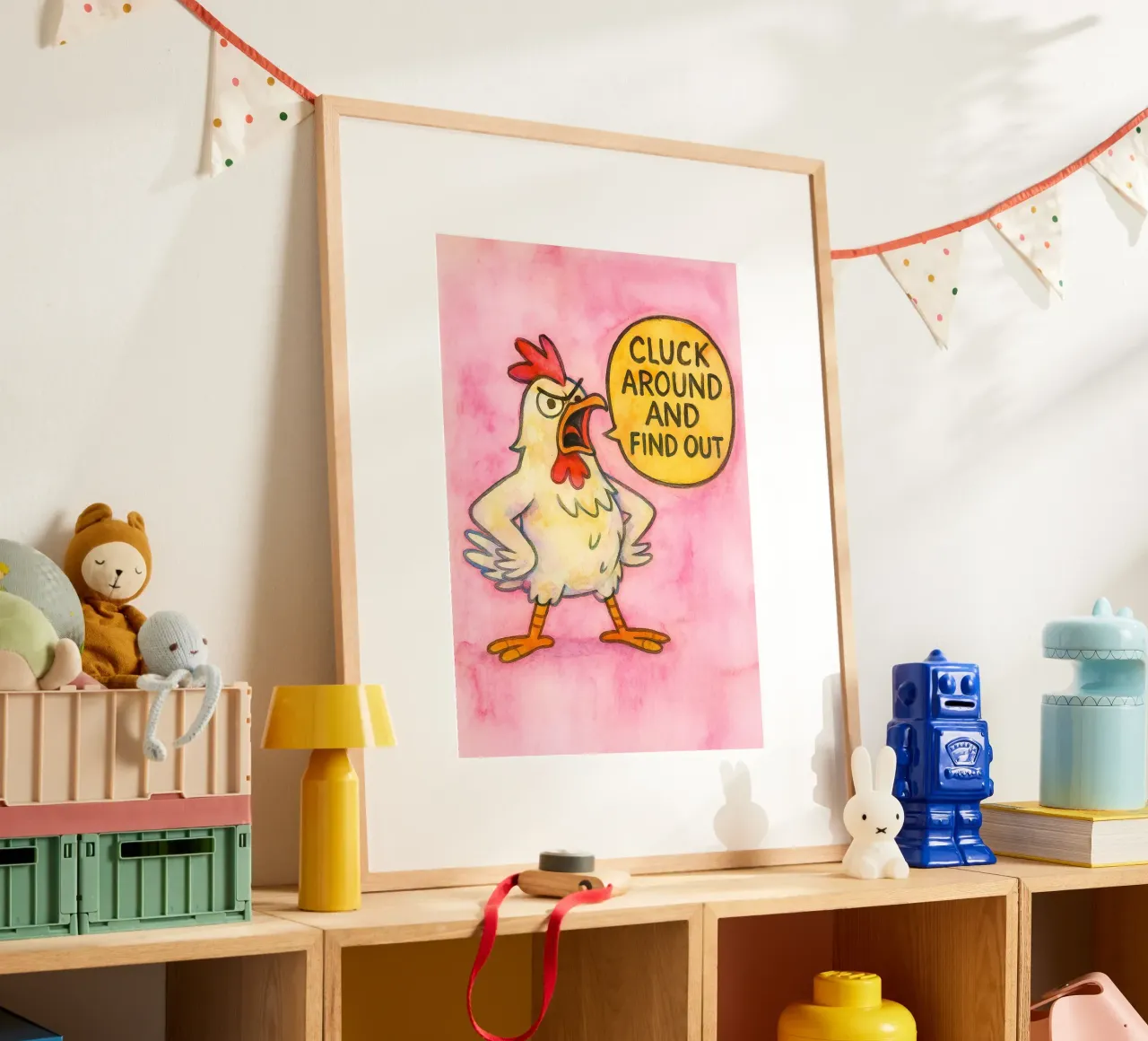 gallo divertente poster da limous