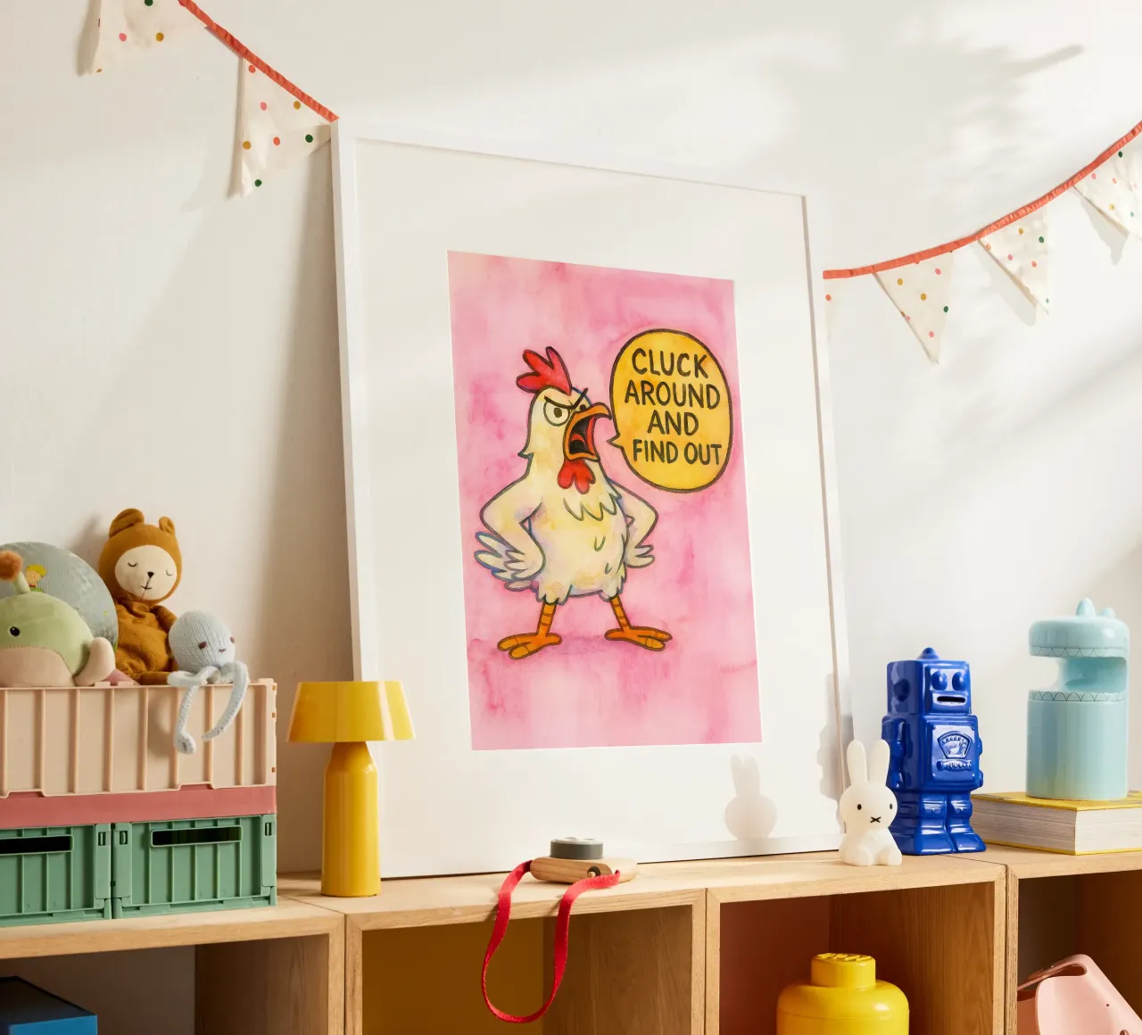 gallo divertente poster da limous