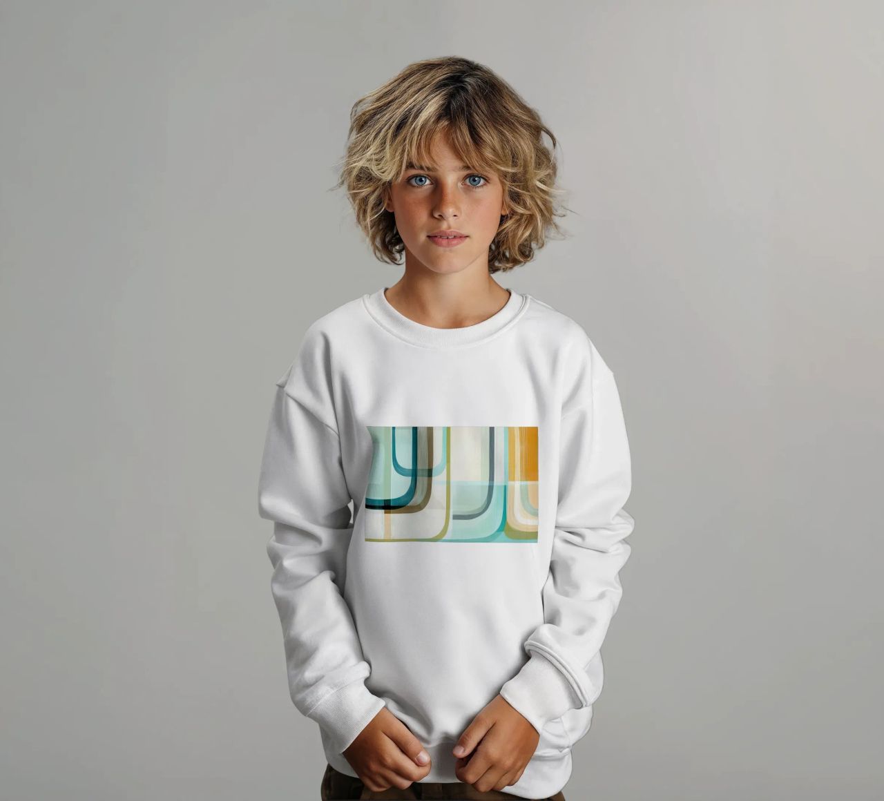 Abstract boho felpa bambino da Imagine