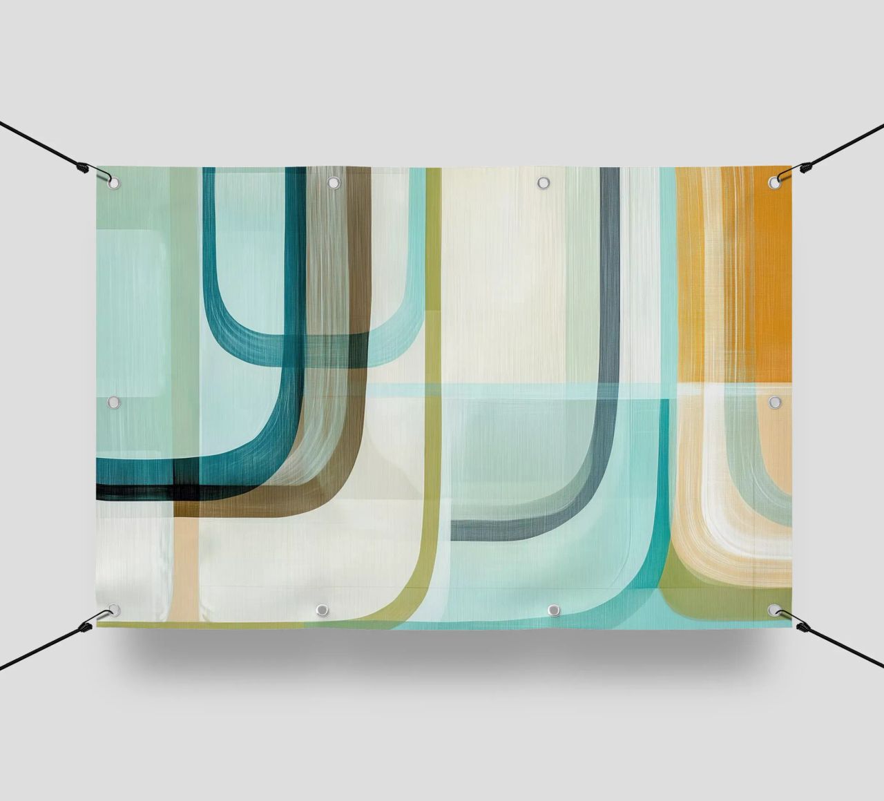 Abstract boho telo in pvc da Imagine