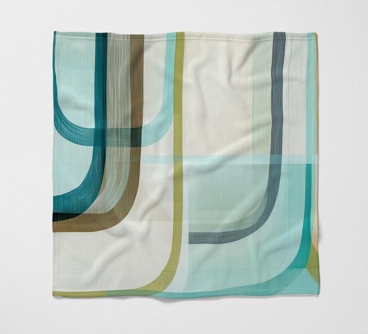 Abstract boho coperta in pile da Imagine