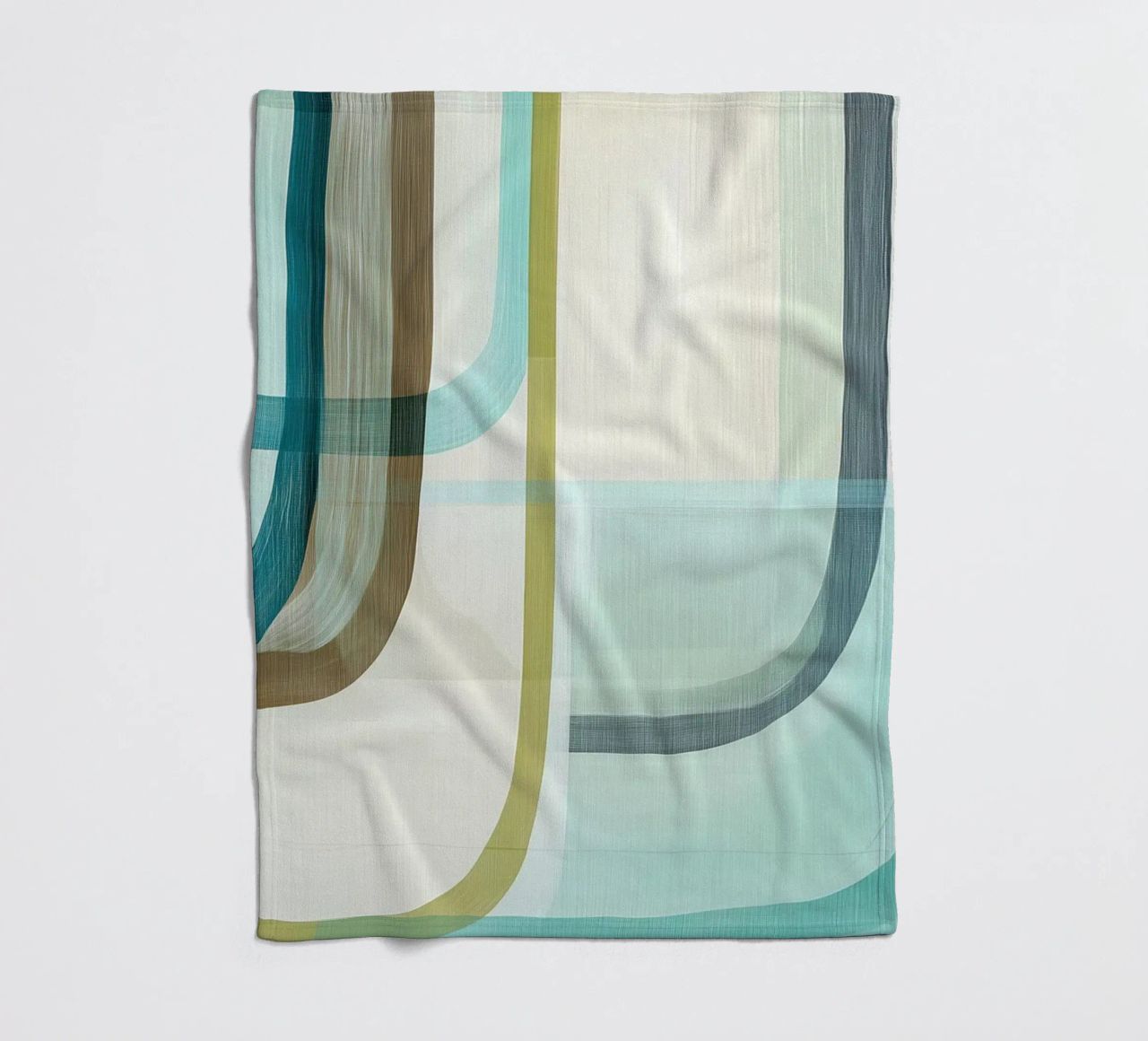 Abstract boho coperta in pile da Imagine