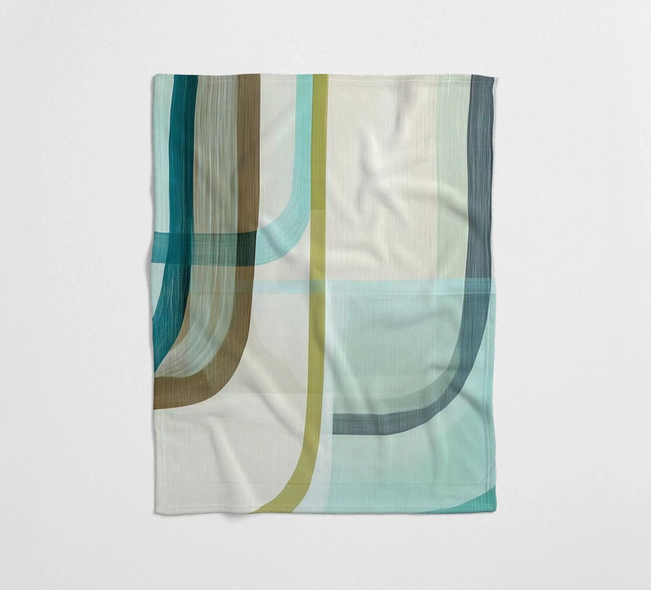 Abstract boho coperta in pile da Imagine