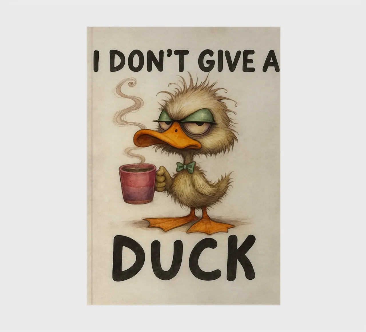 i dont give a duck notebook by limous