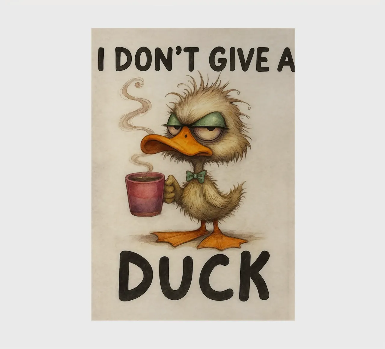 i dont give a duck notebook by limous