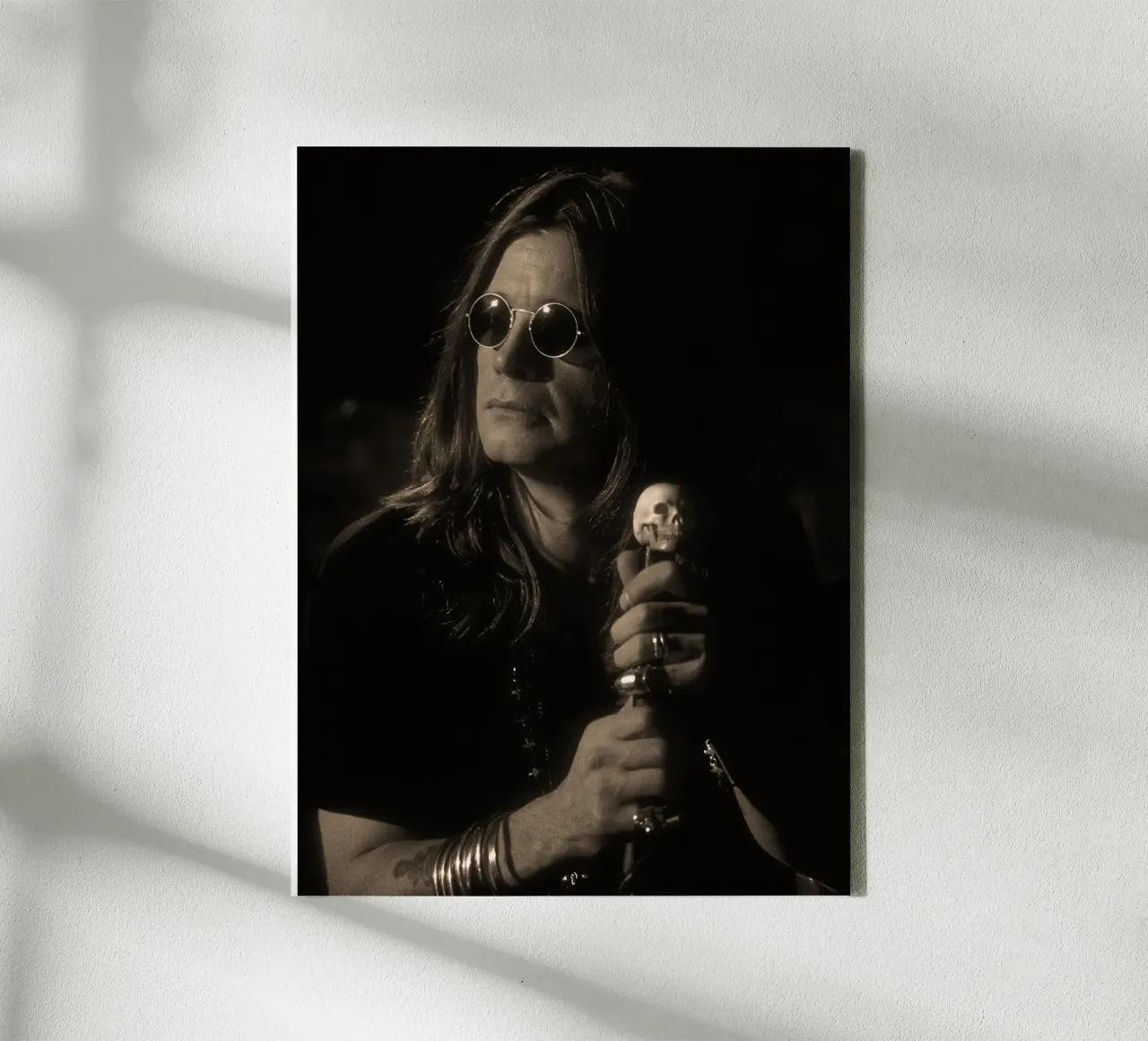 Ozzy Osbourne tela con Cornice a cassetta da Musadad Shop