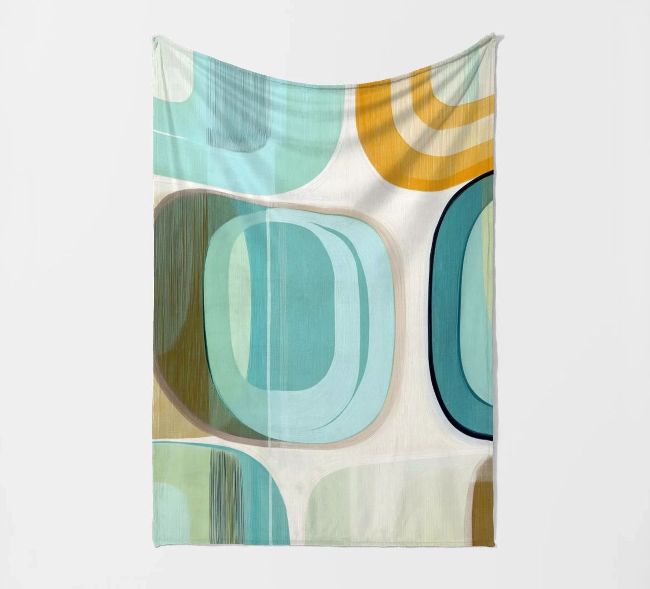 Abstract boho coperta in pile da Imagine