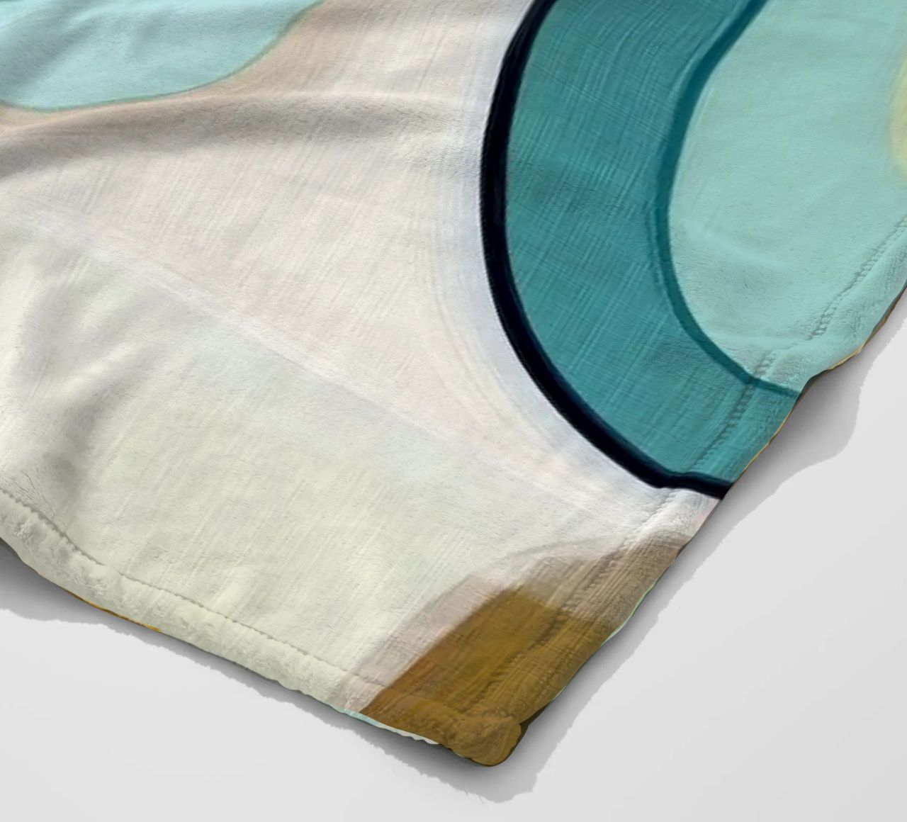 Abstract boho coperta in pile da Imagine