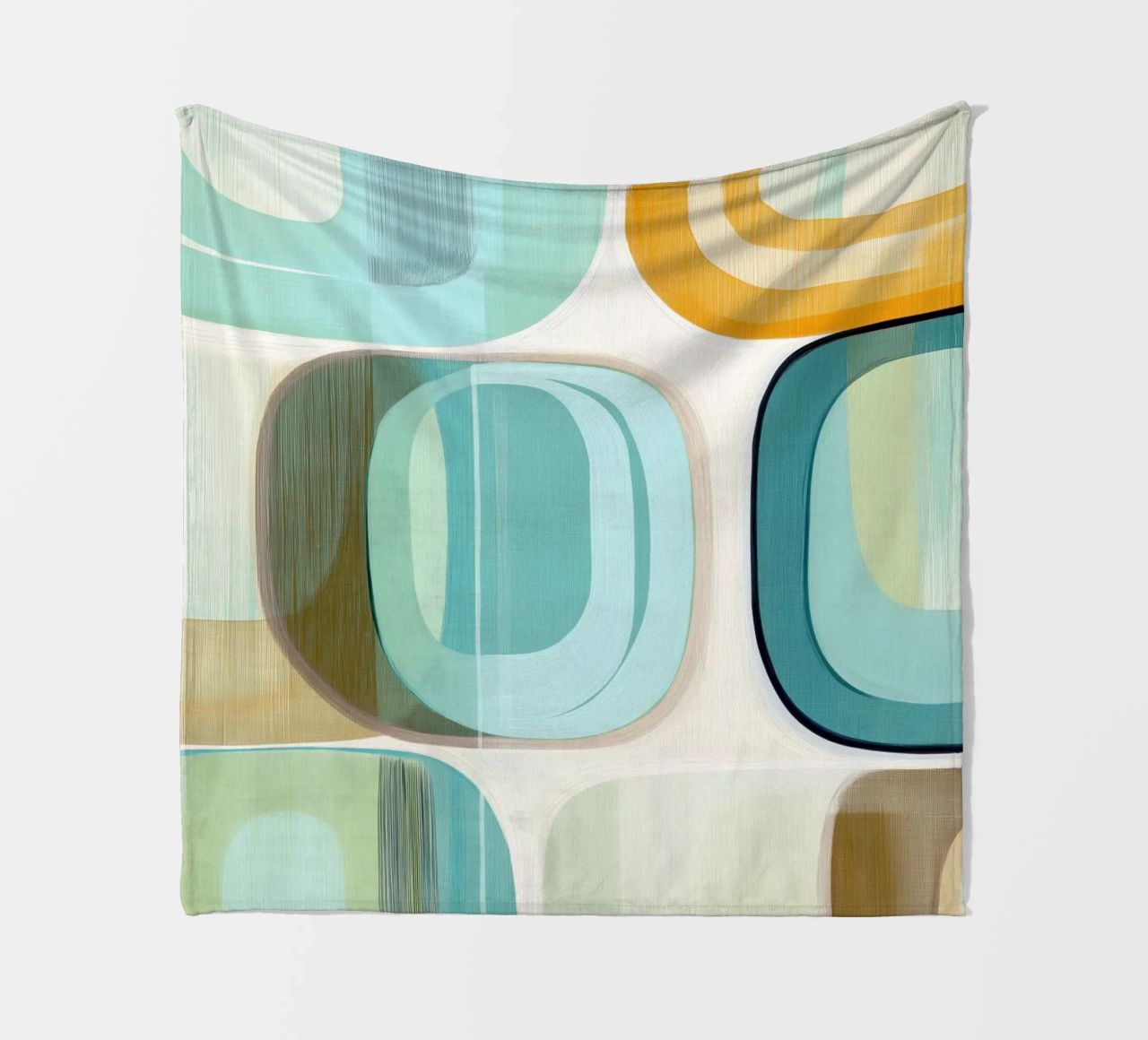 Abstract boho coperta in pile da Imagine