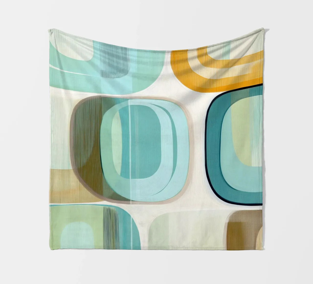 Abstract boho coperta in pile da Imagine