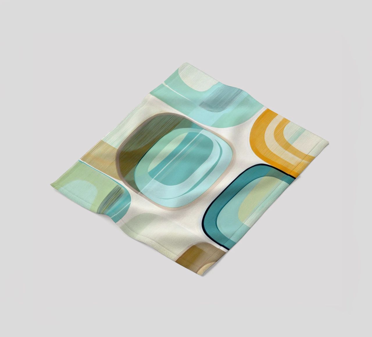 Abstract boho coperta in pile da Imagine