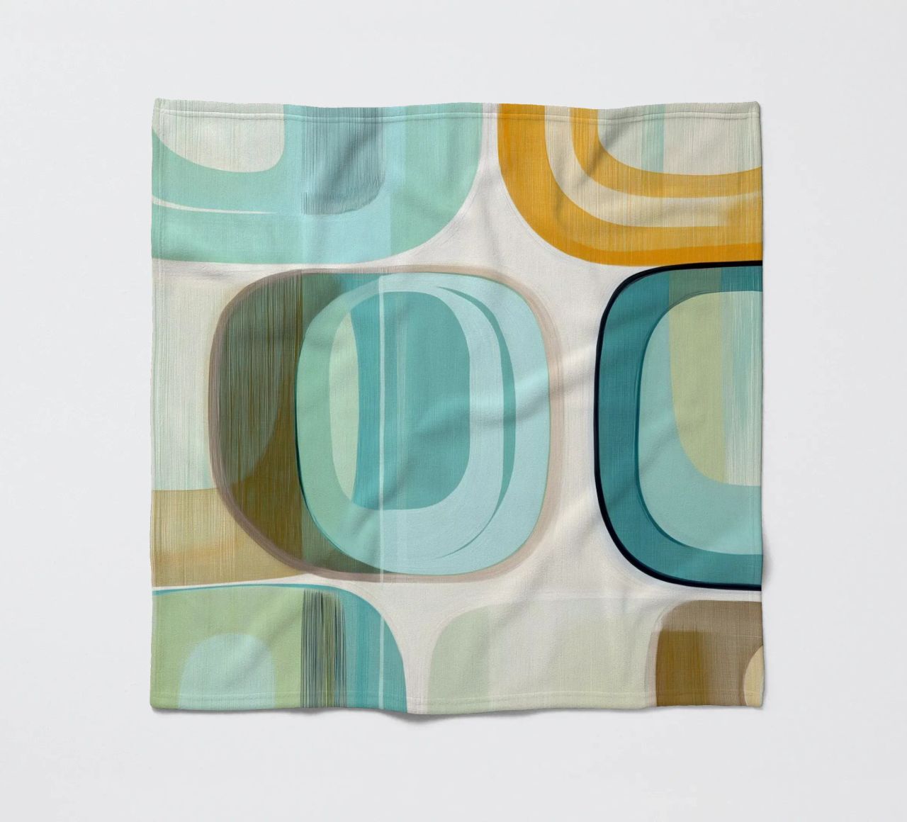 Abstract boho coperta in pile da Imagine