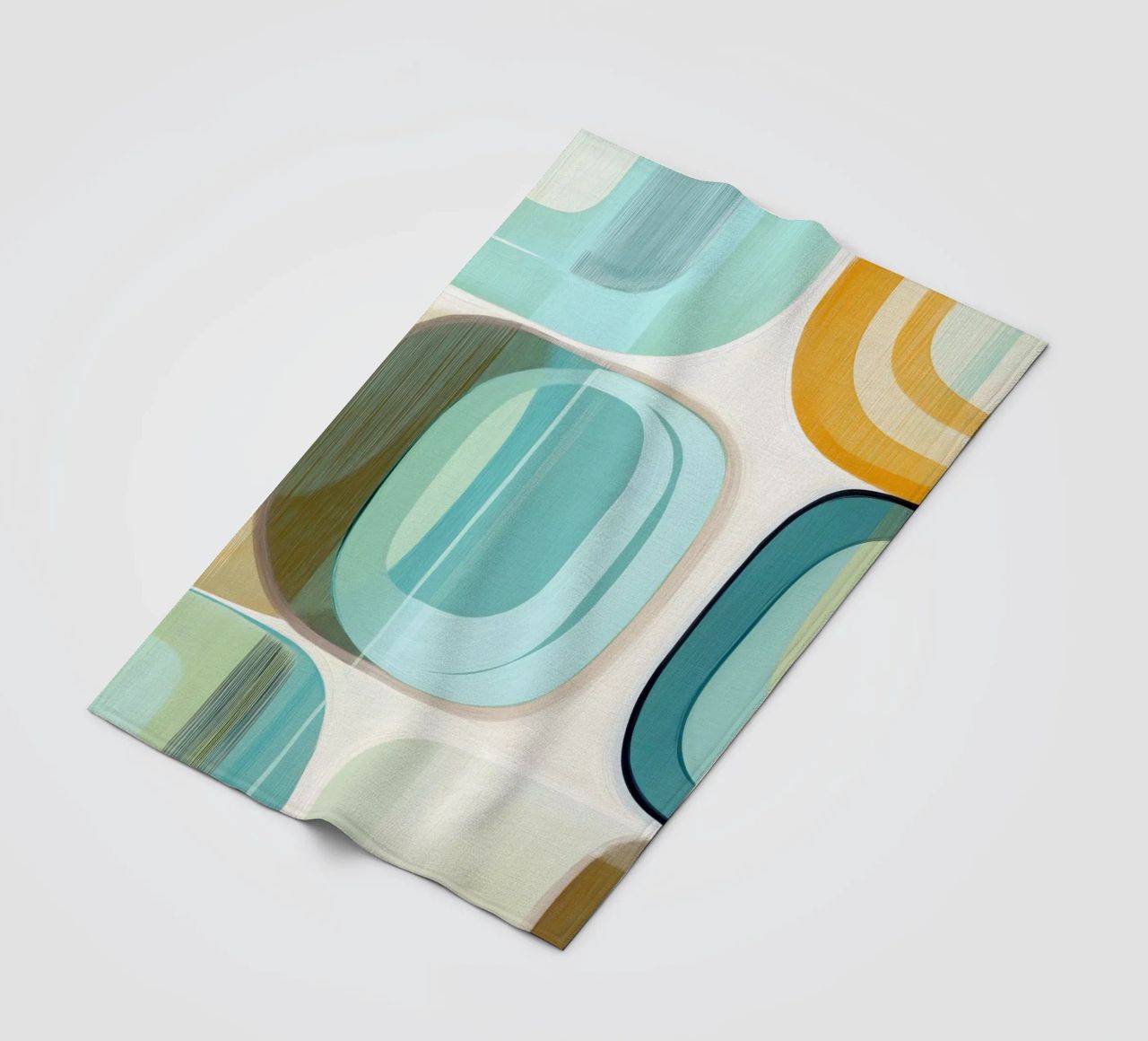 Abstract boho coperta in pile da Imagine