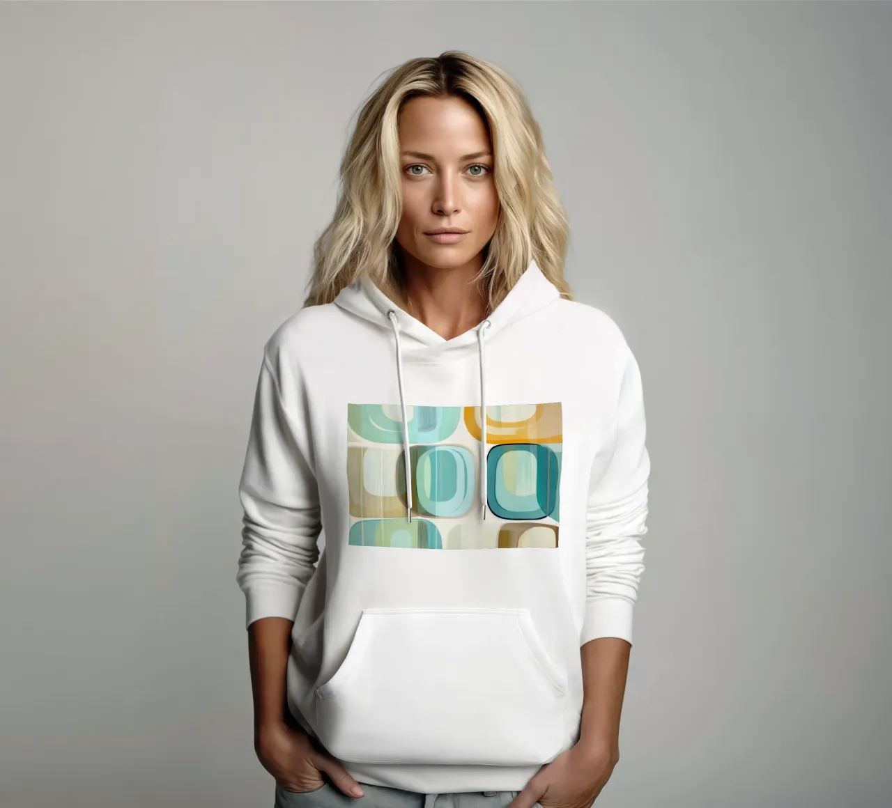 Abstract boho Hoodie von Imagine