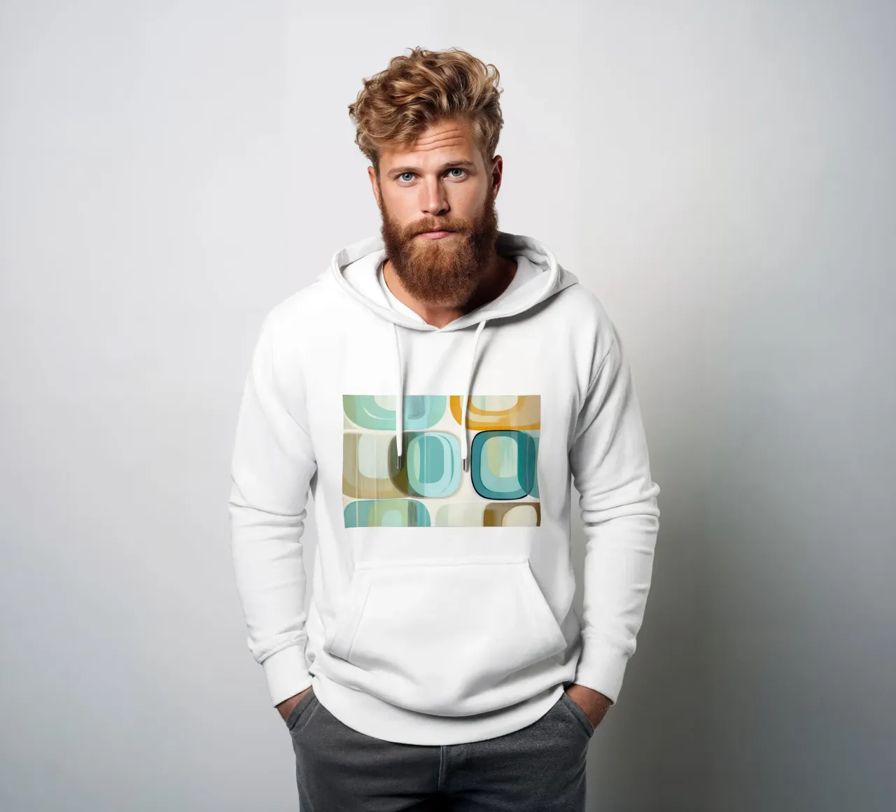 Abstract boho Hoodie von Imagine