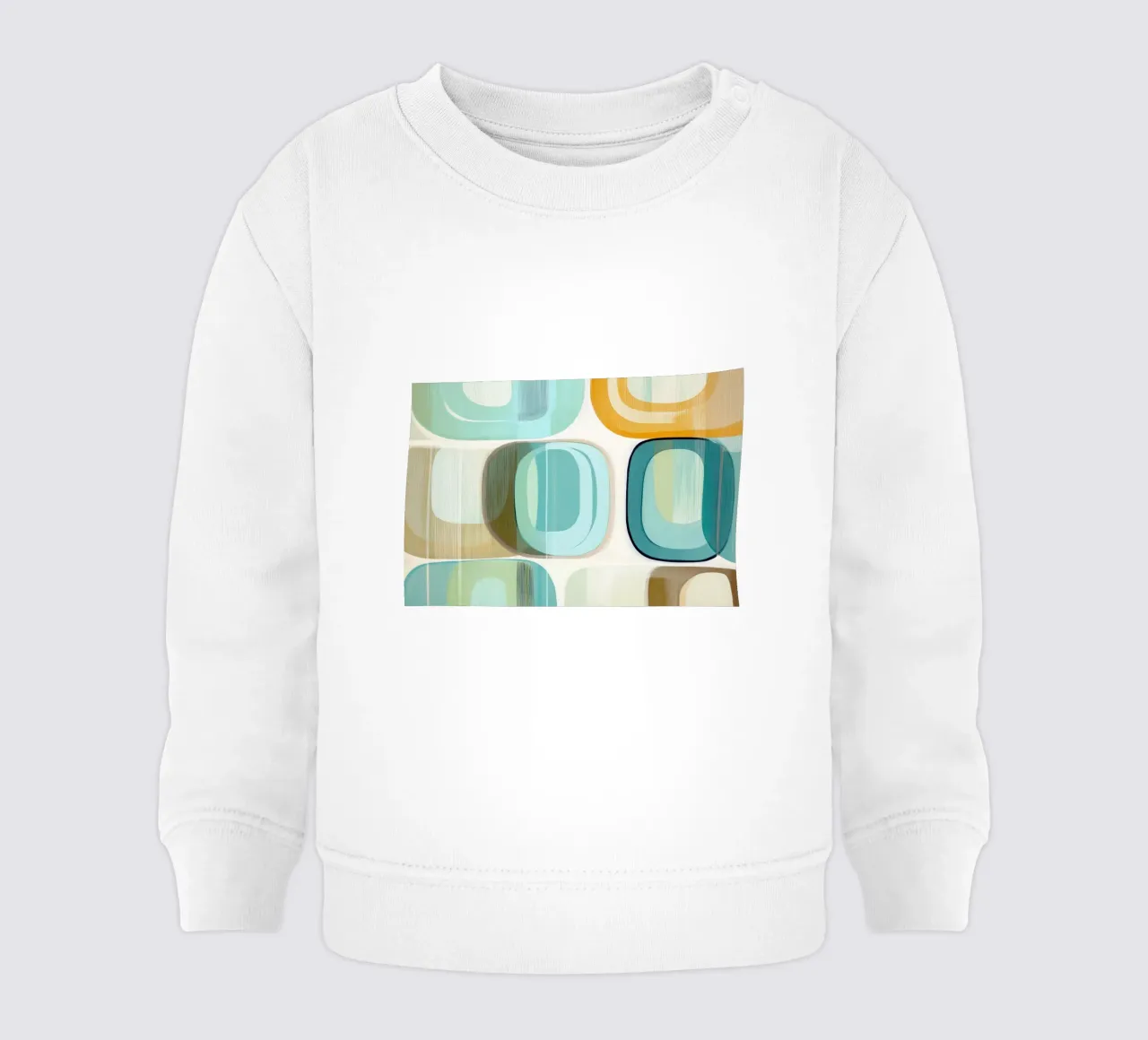 Abstract boho baby sweatshirt by Imagine