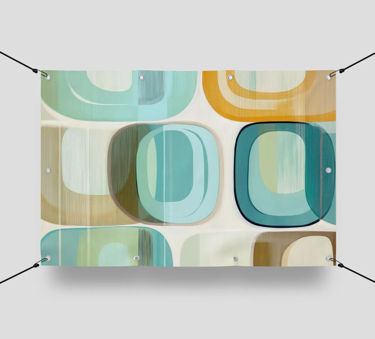 Abstract boho telo in pvc da Imagine