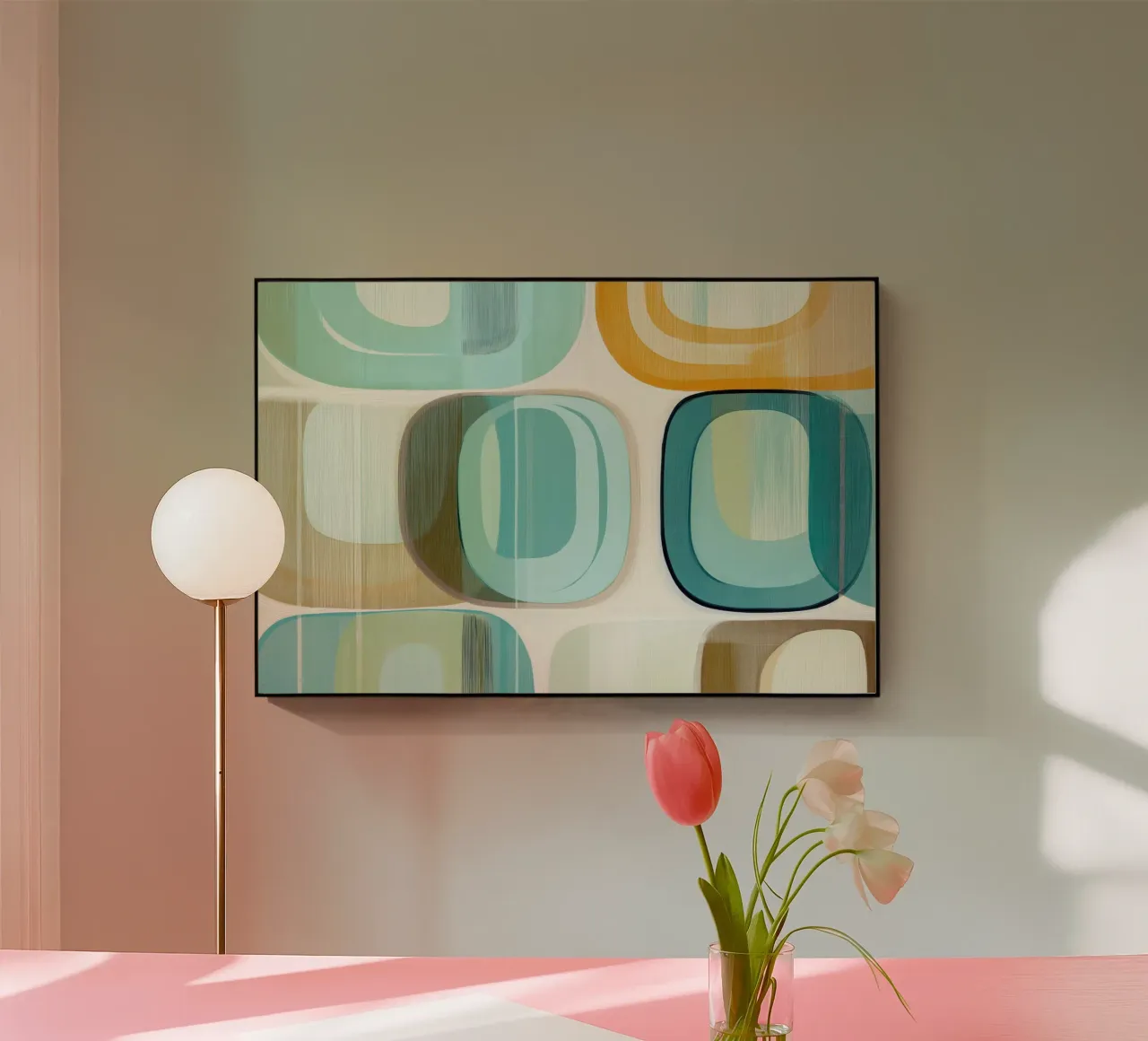 Abstract boho metacrilato de Imagine